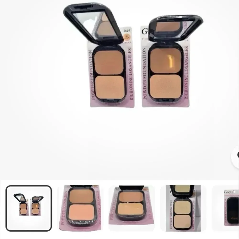 🛍️ 1 Giovi U.S.A. Powder Foundation with Mirror New Sealed Select Your Shade 🔥